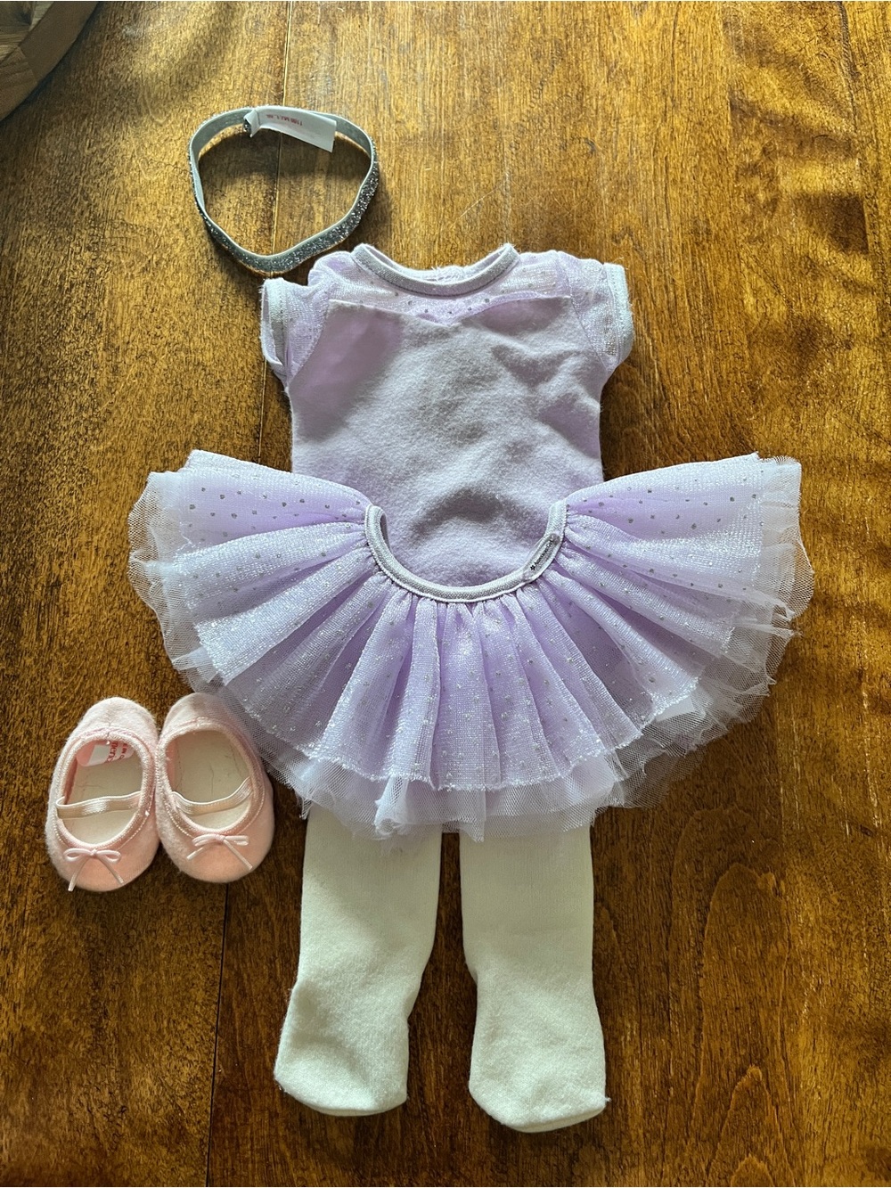 American Girl Shimmering ballet outfit